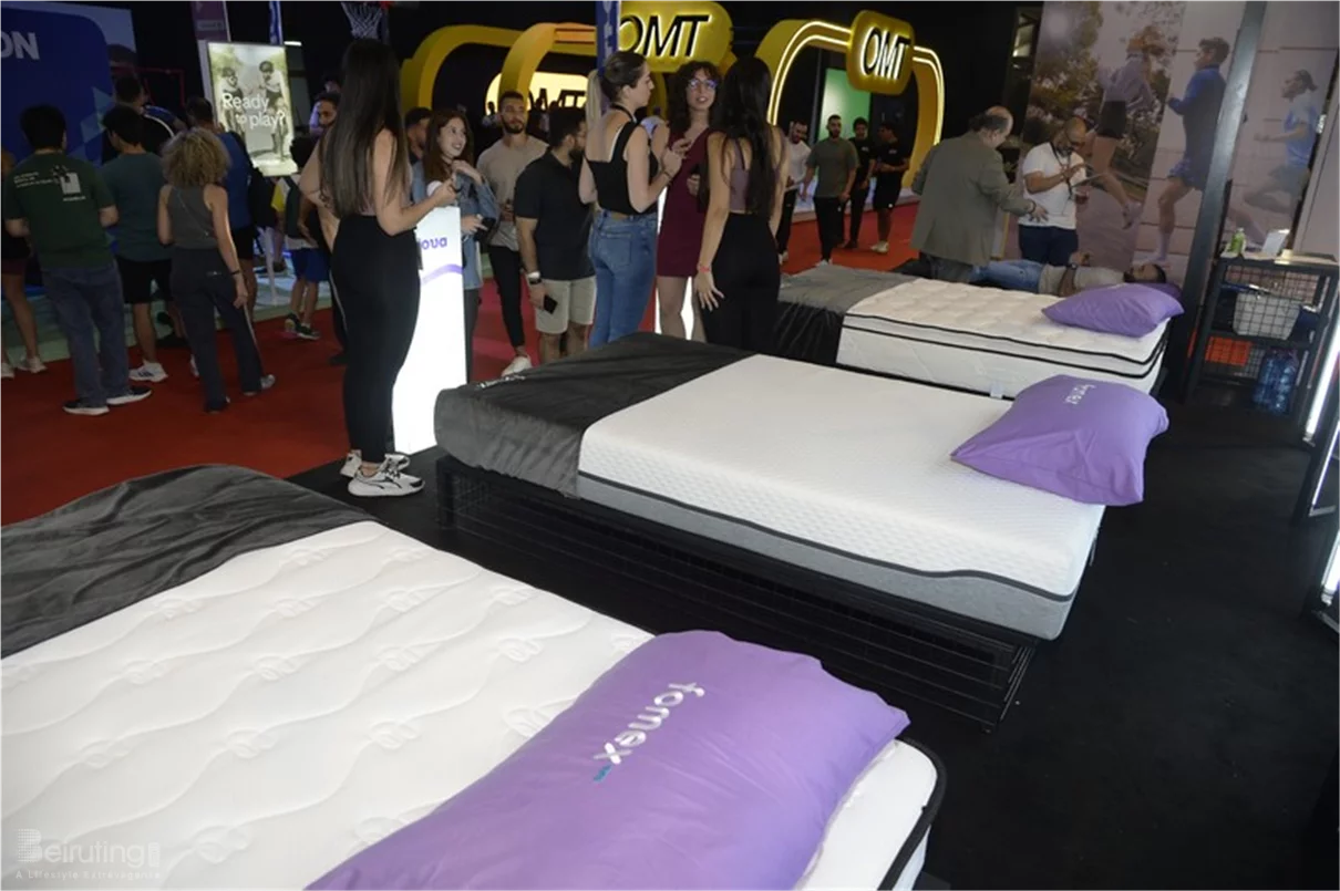 Fomex Mattress at Beirut Sports Festival